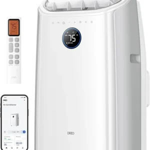Climatiseur portable DREO 12000 BTU (3 en 1 : refroidissement, ventilation et déshumidification)