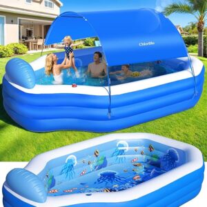 Piscine gonflable ChlorBlu avec couverture