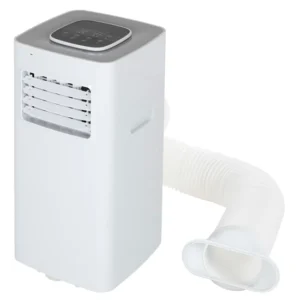 Climatiseur mobile, fonction 4en1, 1500W, télécommande incluse