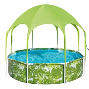 Piscine Bestway Steel Pro Frame « Splash-in-Shade » Ø 244 cm x 51 cm