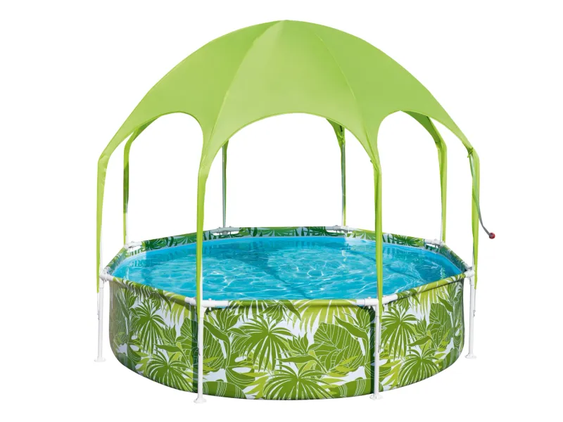 Piscine Bestway Steel Pro Frame « Splash-in-Shade » Ø 244 cm x 51 cm
